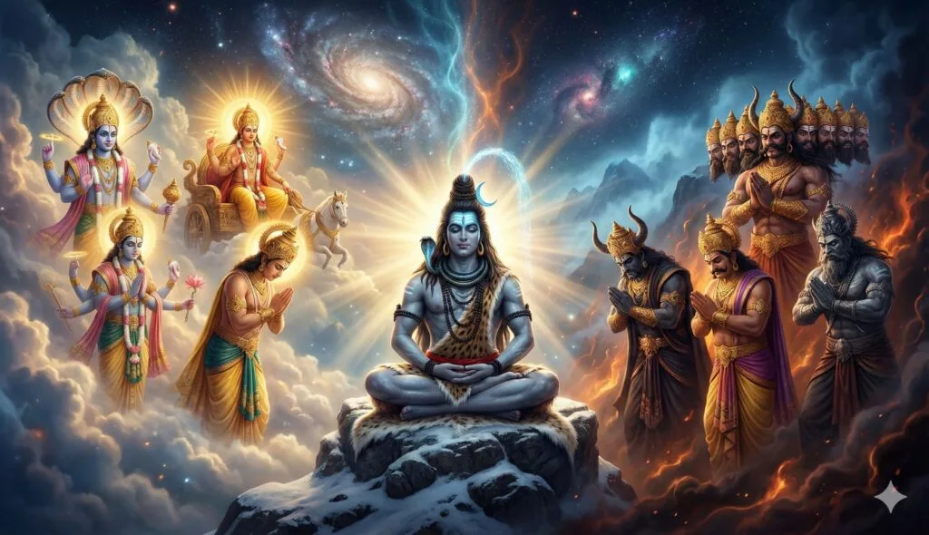 In the vast landscape of Hindu mythology, Lord Shiva stands as a paradox—a destroyer who creates, a renunciate who governs the cosmos, and a divine being who transcends all dualities.
