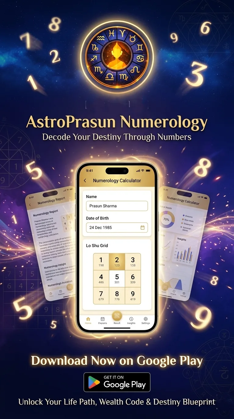 AstroPrasun Numerology App — Download on Google Play