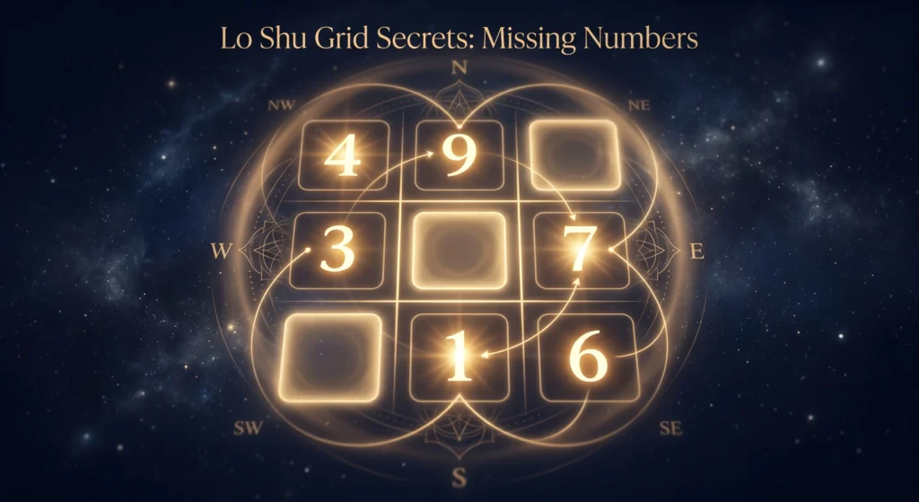 Lo Shu Grid missing numbers explained — AstroPrasun by Prosun Dey